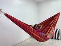 Hammock in durable fabric, Guatemala mix design FG542